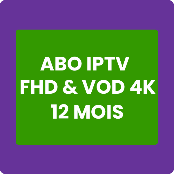 12 MOIS ABO IPTV 12 MOIS ABO IPTV