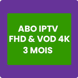 3 MOIS ABO IPTV